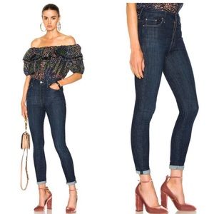 MOTHER Looker Skinny Jeans in CLEAN SWEEP SIZE 23